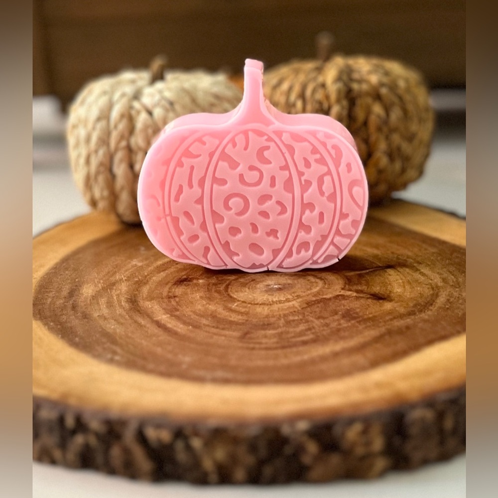 Handcrafted Pumpkin Shape Soap - Fragrance is SWEATER WEATHER